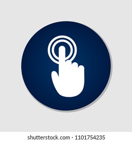 Hand Click Icon Vector Design