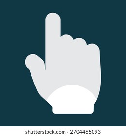 Hacer clic de mano Vector de moda elegante glorioso diseño increíble útil Ilustración de fondo colorido.eps