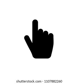 Hand click vector icon