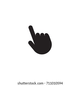 Hand clicking icon.