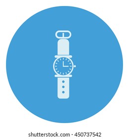 Hand Clock. Wrist Watch. 