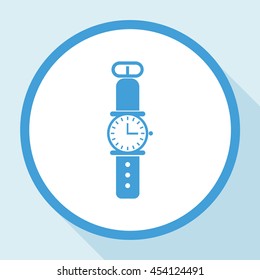 Hand Clock. Wrist Watch. 