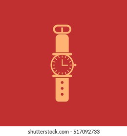 Hand Clock. Wrist Watch. 