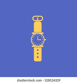 Hand Clock. Wrist Watch. 