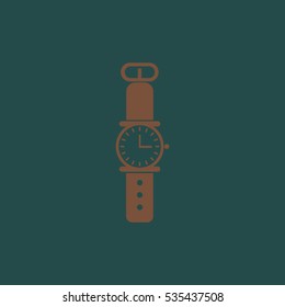Hand Clock. Wrist Watch. 