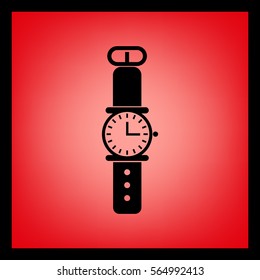 Hand Clock. Wrist Watch. 