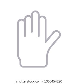 hand color line