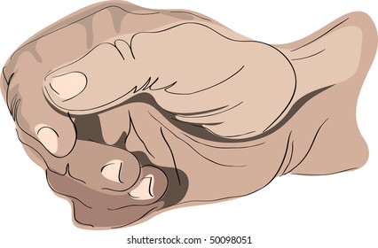 Hand color sketch
