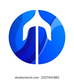 hand  colorful gradient style vector design