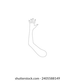 Hand concept. Collection of gesture high quality vector outline signs for web pages, books, online stores, flyers, banners etc. hands holding protect giving gestures icons.