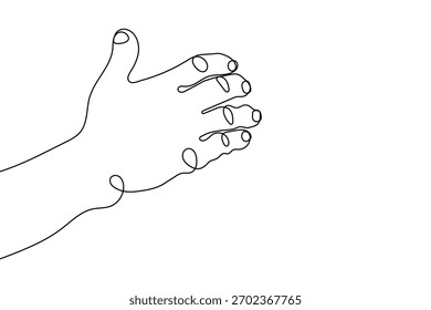 Diseño de arte de línea continua de mano Arte vectorial limpio y claro.eps
