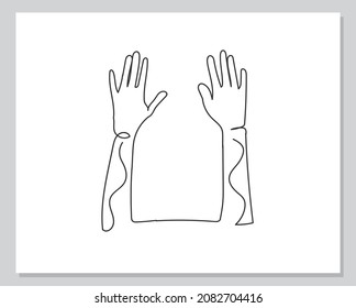 ilustración continua de una línea