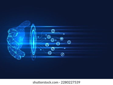 Controlando mano las redes de tecnología inteligente La tecnología de hoy permite a la gente tener acceso a varias fuentes de información, enviando datos, correos electrónicos, transacciones o incluso mensajes.