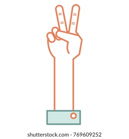 hand counting tow on fingers