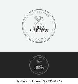 Hand Crafted Goods hand drawn logo