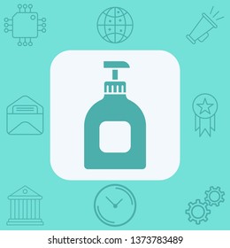 Hand cream vector icon sign symbol