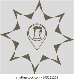 hand, cup icon