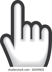 Hand cursor