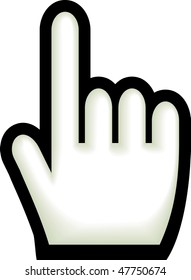 Hand cursor