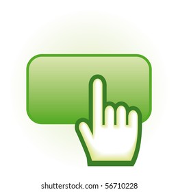 Hand cursor