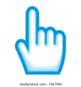 Hand cursor