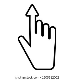 Hand cursor click icon symbol Vector