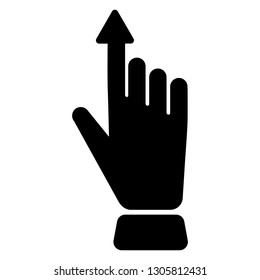 Hand cursor click icon symbol Vector