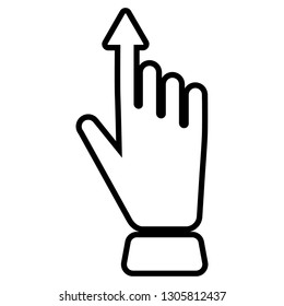 Hand cursor click icon symbol Vector