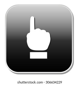 Hand cursor icon
