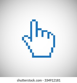 Hand cursor icon