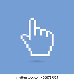 Hand cursor icon