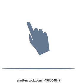 Hand cursor icon