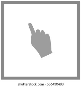 Hand cursor icon