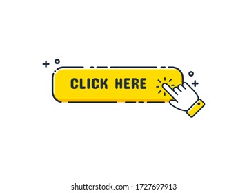 Hand cursor icon with blue and yellow buttons Click here for a link to the website.