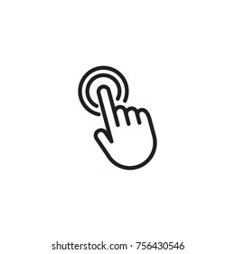 Hand Cursor Icon Click