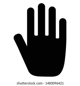 Hand cursor icon click. Hand click icon. Finger pointer isolated vector. Perfect use for website, design, pattern, etc.