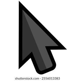 Hand Cursor icon click and Cursor icons click. Pointer cursor сomputer mouse icon. Clicking cursor, pointing hand click icon