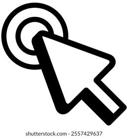 Hand Cursor icon click and Cursor icons click. Pointer cursor сomputer mouse icon. Clicking cursor, pointing hand click icon