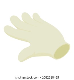 Hand cursor icon. Isometric of hand cursor vector icon for web design isolated on white background