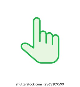 Hand cursor icon set. cursor icon vector. hand cursor icon click