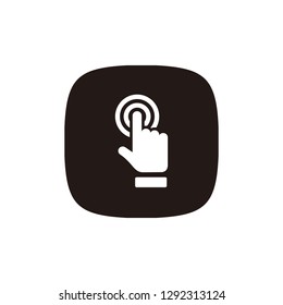 Hand cursor icon sign symbol
