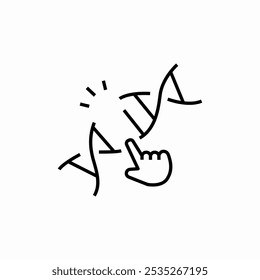 hand cursor icon sign vector