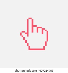  Hand cursor Icon Vector