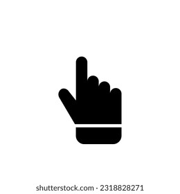 Hand cursor icon. cursor icon vector. hand cursor icon click