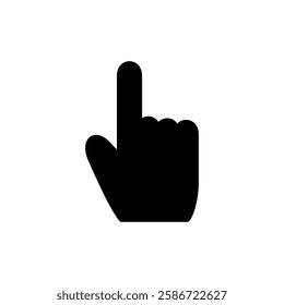 Hand cursor icon vector illustration. cursor sign and symbol. hand cursor icon clik