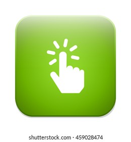 Hand cursor sign icon. Hand pointer symbol.