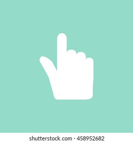 Hand cursor vecior icon