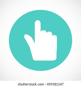 Hand cursor vecior icon