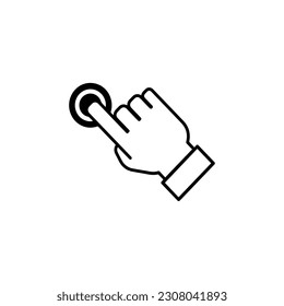 hand cursor,click icon vector isolated on background best choice for your awesome project