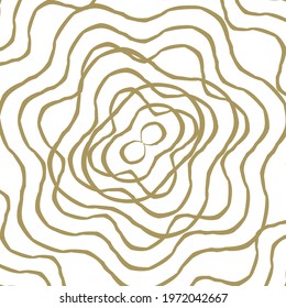hand dawing one line seamless pattern